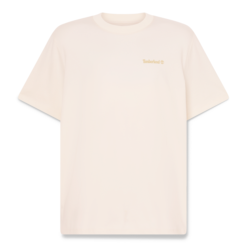TIMBERLAND</br>Timberland SS Magnet Back Graphic Authentic Tee A5MNV-CM9 Ανδρικό T-shirt Εκρού