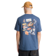 TIMBERLAND</br>Timberland SS Magnet Back Graphic Authentic Tee A5MNV-EYO Ανδρικό T-shirt Ραφ