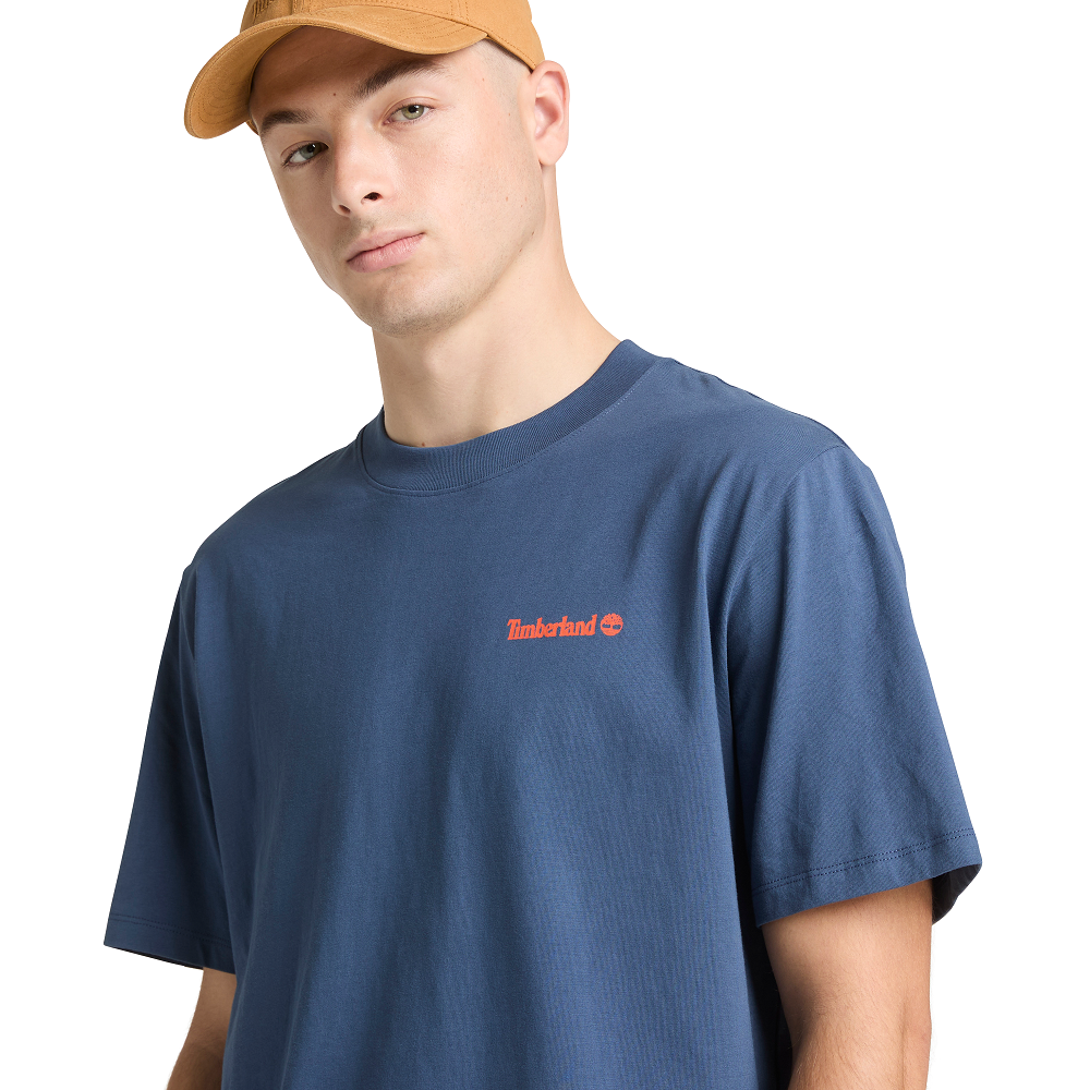 TIMBERLAND</br>Timberland SS Magnet Back Graphic Authentic Tee A5MNV-EYO Ανδρικό T-shirt Ραφ