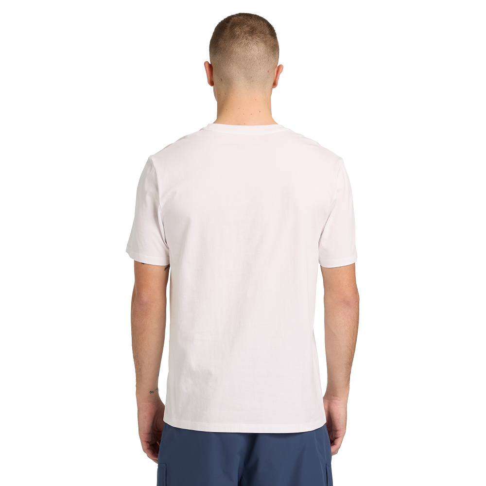 TIMBERLAND</br>Timberland SS Water Stack Logo Regular Tee A5MV4-100 Ανδρικό T-shirt Λευκό TIMBERLAND</br>Timberland SS Water Stack Logo Regular Tee A5MV4-100 Ανδρικό T-shirt Λευκό