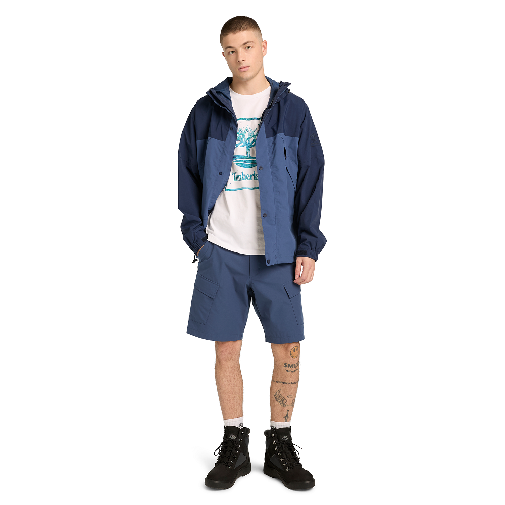 TIMBERLAND</br>Timberland SS Water Stack Logo Regular Tee A5MV4-100 Ανδρικό T-shirt Λευκό TIMBERLAND</br>Timberland SS Water Stack Logo Regular Tee A5MV4-100 Ανδρικό T-shirt Λευκό