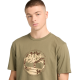 TIMBERLAND</br>Timberland SS Tree Logo Lake House Graphic Regular Tee A5MVR-B39 Ανδρικό T-shirt Χακί TIMBERLAND</br>Timberland SS Tree Logo Lake House Graphic Regular Tee A5MVR-B39 Ανδρικό T-shirt Χακί