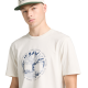 TIMBERLAND</br>Timberland SS Tree Logo Lake House Graphic Regular Tee A5MVR-CM9 Ανδρικό T-shirt Εκρού