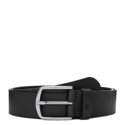 TIMBERLAND</br>Timberland Bluff Point Leather Belt A5NHS-001 Ανδρική Ζώνη Μαύρο Δέρμα