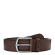 TIMBERLAND</br>Timberland Bluff Point Leather Belt A5NHS-243 Ανδρική Ζώνη Καφέ Δέρμα