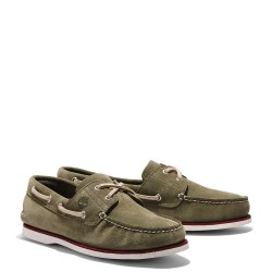 Ανδρικά Boat-shoes/Ιστιοπλοϊκά Χακί Suede Classic Boat-shoe 2 Eye A5QSC-991 Timberland