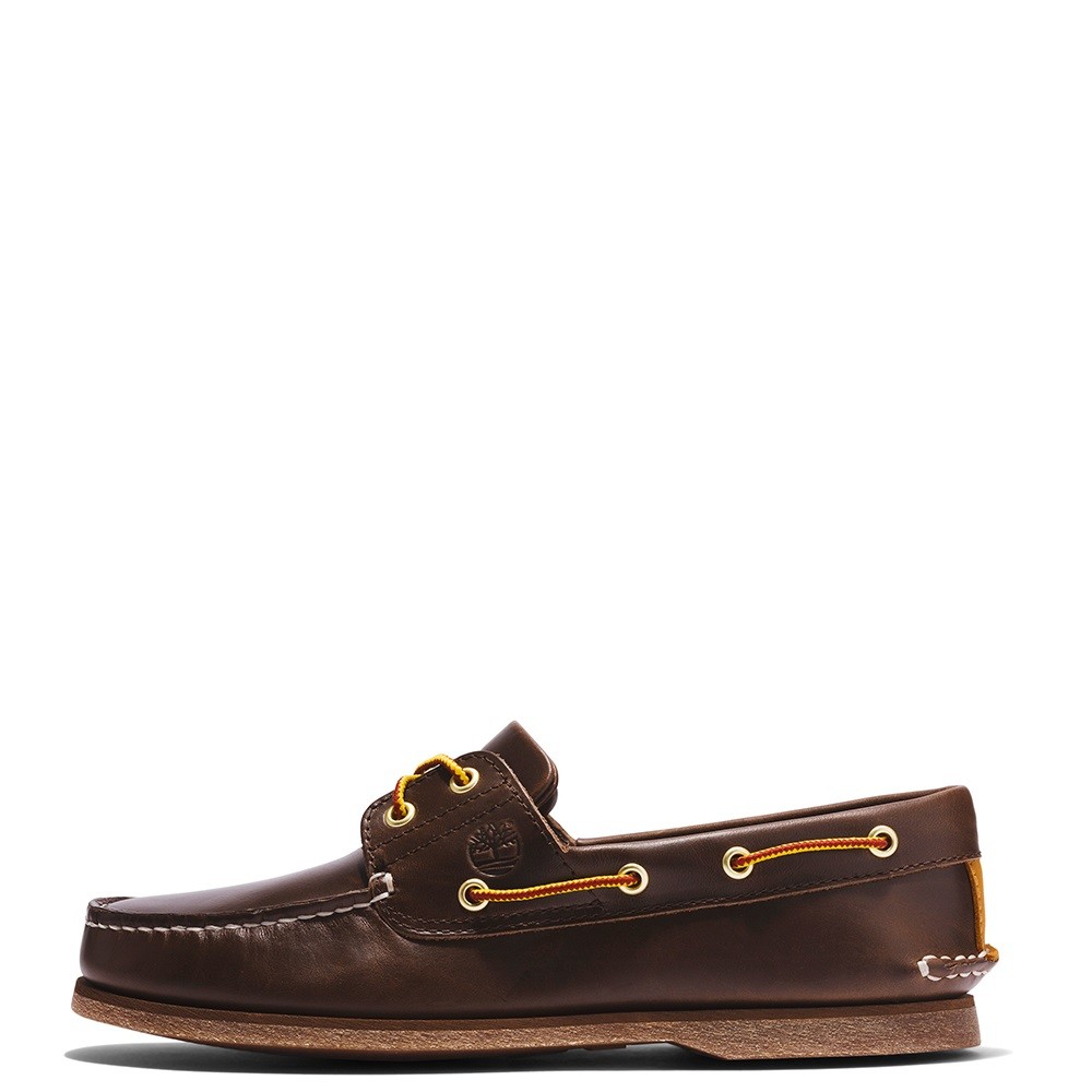 TIMBERLAND</br>Ανδρικά Boat-shoes/Ιστιοπλοϊκά Καφέ Δέρμα Classic Boat-shoe 2 Eye A5QSZ-968 Timberland TIMBERLAND</br>Ανδρικά Boat-shoes/Ιστιοπλοϊκά Καφέ Δέρμα Classic Boat-shoe 2 Eye A5QSZ-968 Timberland
