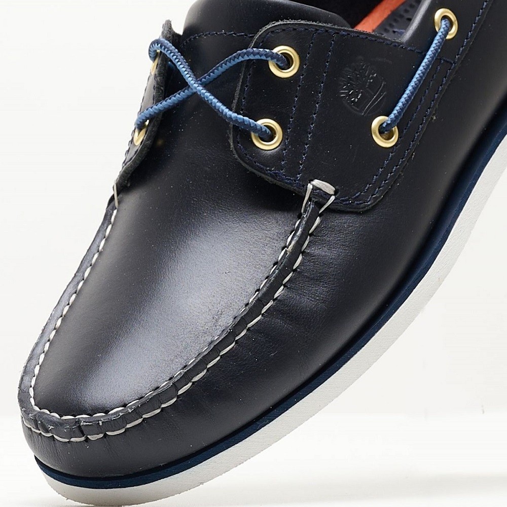 TIMBERLAND</br>Ανδρικά Boat-shoes/Ιστιοπλοϊκά Μπλε Δέρμα Classic Boat-shoe 2 Eye A5QU8-019 Timberland TIMBERLAND</br>Ανδρικά Boat-shoes/Ιστιοπλοϊκά Μπλε Δέρμα Classic Boat-shoe 2 Eye A5QU8-019 Timberland
