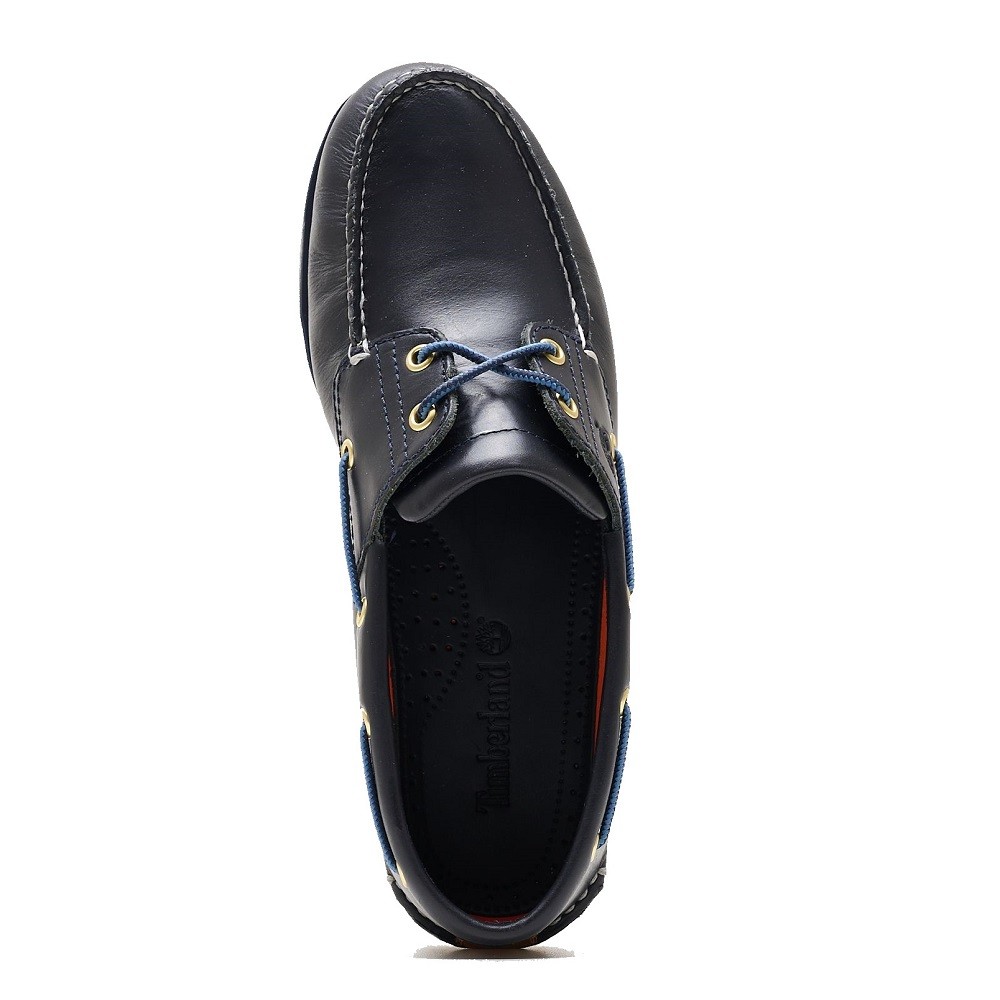TIMBERLAND</br>Ανδρικά Boat-shoes/Ιστιοπλοϊκά Μπλε Δέρμα Classic Boat-shoe 2 Eye A5QU8-019 Timberland TIMBERLAND</br>Ανδρικά Boat-shoes/Ιστιοπλοϊκά Μπλε Δέρμα Classic Boat-shoe 2 Eye A5QU8-019 Timberland
