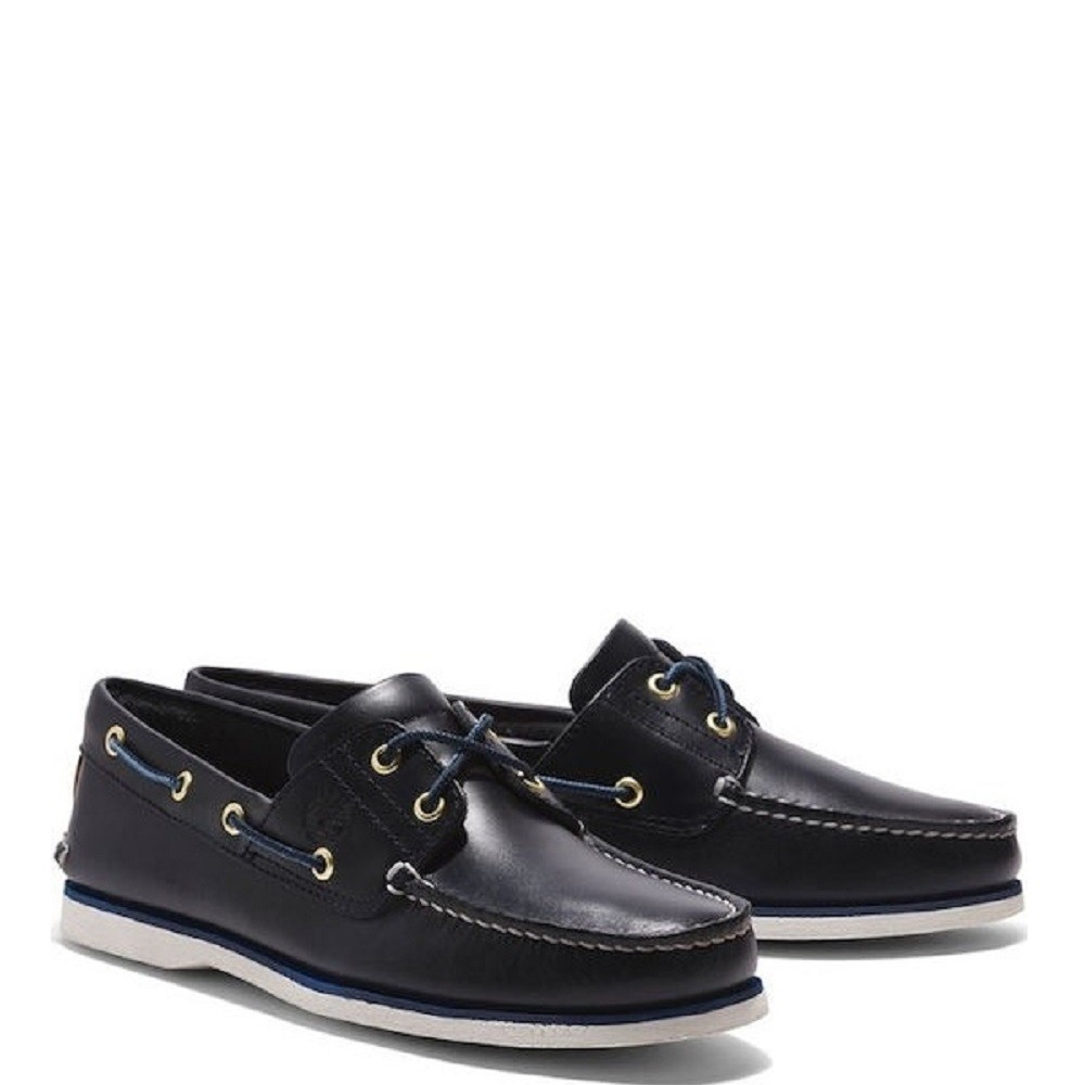 TIMBERLAND</br>Ανδρικά Boat-shoes/Ιστιοπλοϊκά Μπλε Δέρμα Classic Boat-shoe 2 Eye A5QU8-019 Timberland TIMBERLAND</br>Ανδρικά Boat-shoes/Ιστιοπλοϊκά Μπλε Δέρμα Classic Boat-shoe 2 Eye A5QU8-019 Timberland