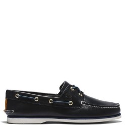 Ανδρικά Boat-shoes/Ιστιοπλοϊκά Μπλε Δέρμα Classic Boat-shoe 2 Eye A5QU8-019 Timberland