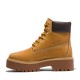 TIMBERLAND</br>Timberland Stone Street 6 Inch Lace Up Waterproof Boot A5RJD-231 Γυναικεία Μποτάκια Κίτρινο Nubuck