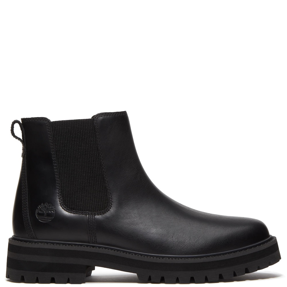 TIMBERLAND</br>Timberland Britton Drive Mid Chelsea Boot A5RRD-W02 Ανδρικά Μποτάκια Μαύρο Δέρμα TIMBERLAND</br>Timberland Britton Drive Mid Chelsea Boot A5RRD-W02 Ανδρικά Μποτάκια Μαύρο Δέρμα