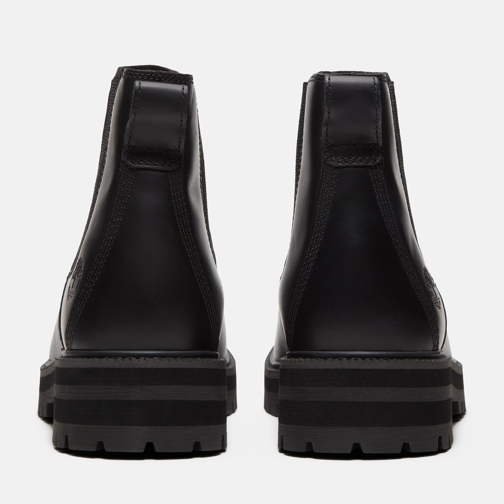 TIMBERLAND</br>Timberland Britton Drive Mid Chelsea Boot A5RRD-W02 Ανδρικά Μποτάκια Μαύρο Δέρμα TIMBERLAND</br>Timberland Britton Drive Mid Chelsea Boot A5RRD-W02 Ανδρικά Μποτάκια Μαύρο Δέρμα