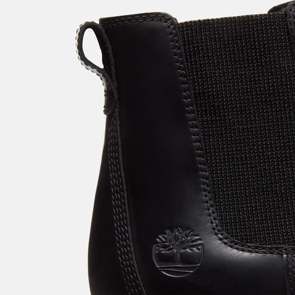 TIMBERLAND</br>Timberland Britton Drive Mid Chelsea Boot A5RRD-W02 Ανδρικά Μποτάκια Μαύρο Δέρμα TIMBERLAND</br>Timberland Britton Drive Mid Chelsea Boot A5RRD-W02 Ανδρικά Μποτάκια Μαύρο Δέρμα