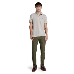 Ανδρικό Παντελόνι Χακί Poplin Chino Pant Slim A5TUQ-A58 Timberland