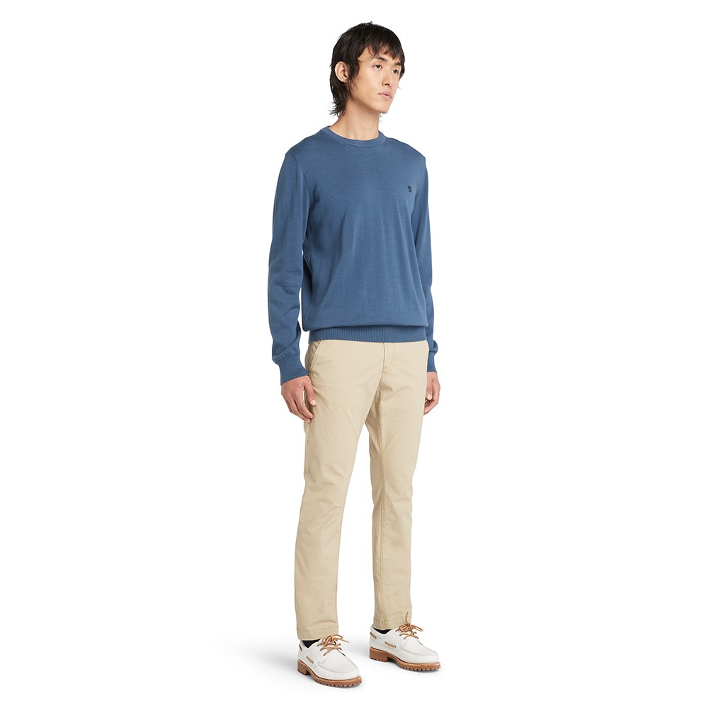 TIMBERLAND</br>Ανδρικό Παντελόνι Μπεζ Poplin Chino Pant Slim A5TUQ-DH4 Timberland TIMBERLAND</br>Ανδρικό Παντελόνι Μπεζ Poplin Chino Pant Slim A5TUQ-DH4 Timberland