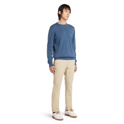 Ανδρικό Παντελόνι Μπεζ Poplin Chino Pant Slim A5TUQ-DH4 Timberland