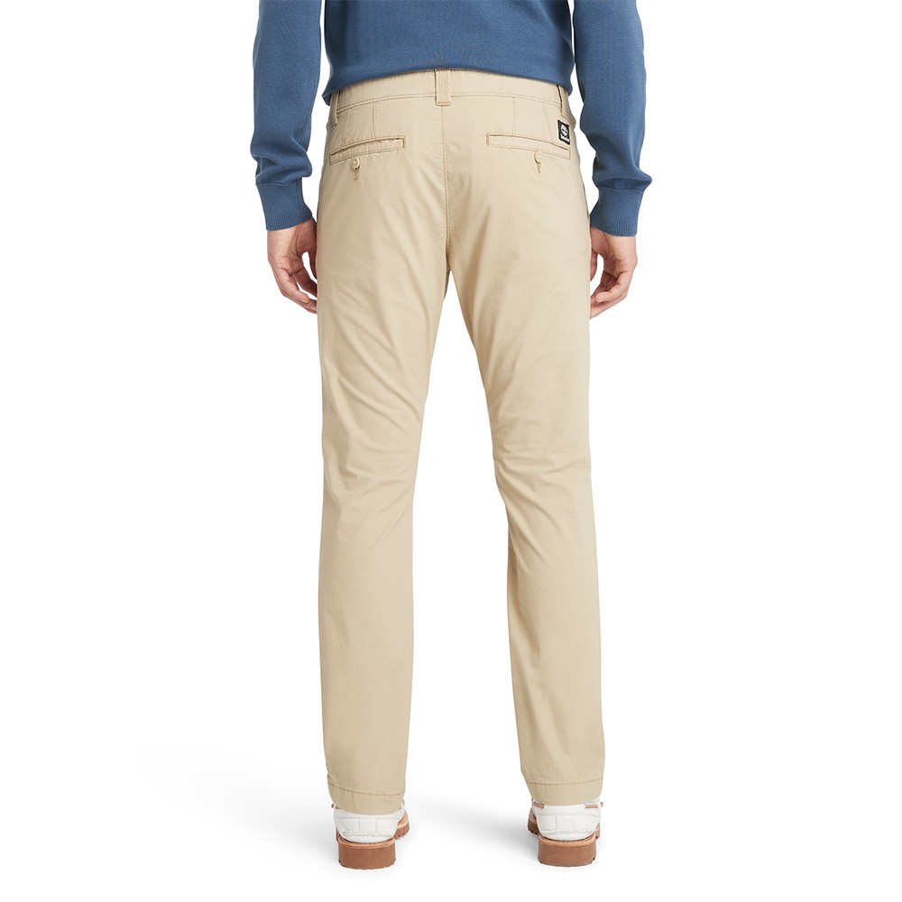 TIMBERLAND</br>Ανδρικό Παντελόνι Μπεζ Poplin Chino Pant Slim A5TUQ-DH4 Timberland TIMBERLAND</br>Ανδρικό Παντελόνι Μπεζ Poplin Chino Pant Slim A5TUQ-DH4 Timberland