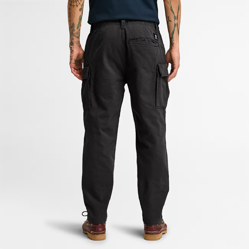 TIMBERLAND</br>Ανδρικό Παντελόνι Μαύρο Brookline Twill Cargo Pant Relaxed Tapered A5TVY-001 Timberland TIMBERLAND</br>Ανδρικό Παντελόνι Μαύρο Brookline Twill Cargo Pant Relaxed Tapered A5TVY-001 Timberland