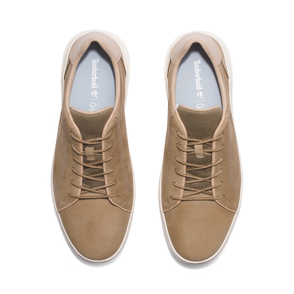 TIMBERLAND</br>Ανδρικά Sneakers Μπεζ Δέρμα Nubuck Seneca Bay Oxford A5TY5-DRO Timberland TIMBERLAND</br>Ανδρικά Sneakers Μπεζ Δέρμα Nubuck Seneca Bay Oxford A5TY5-DRO Timberland