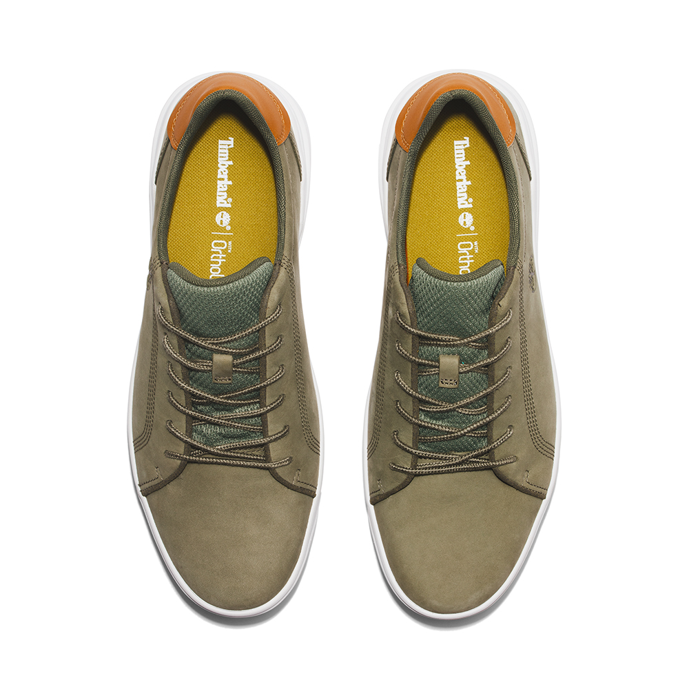 TIMBERLAND</br>Ανδρικά Sneakers Χακί Δέρμα Nubuck Seneca Bay Oxford A5TZD-991 Timberland TIMBERLAND</br>Ανδρικά Sneakers Χακί Δέρμα Nubuck Seneca Bay Oxford A5TZD-991 Timberland