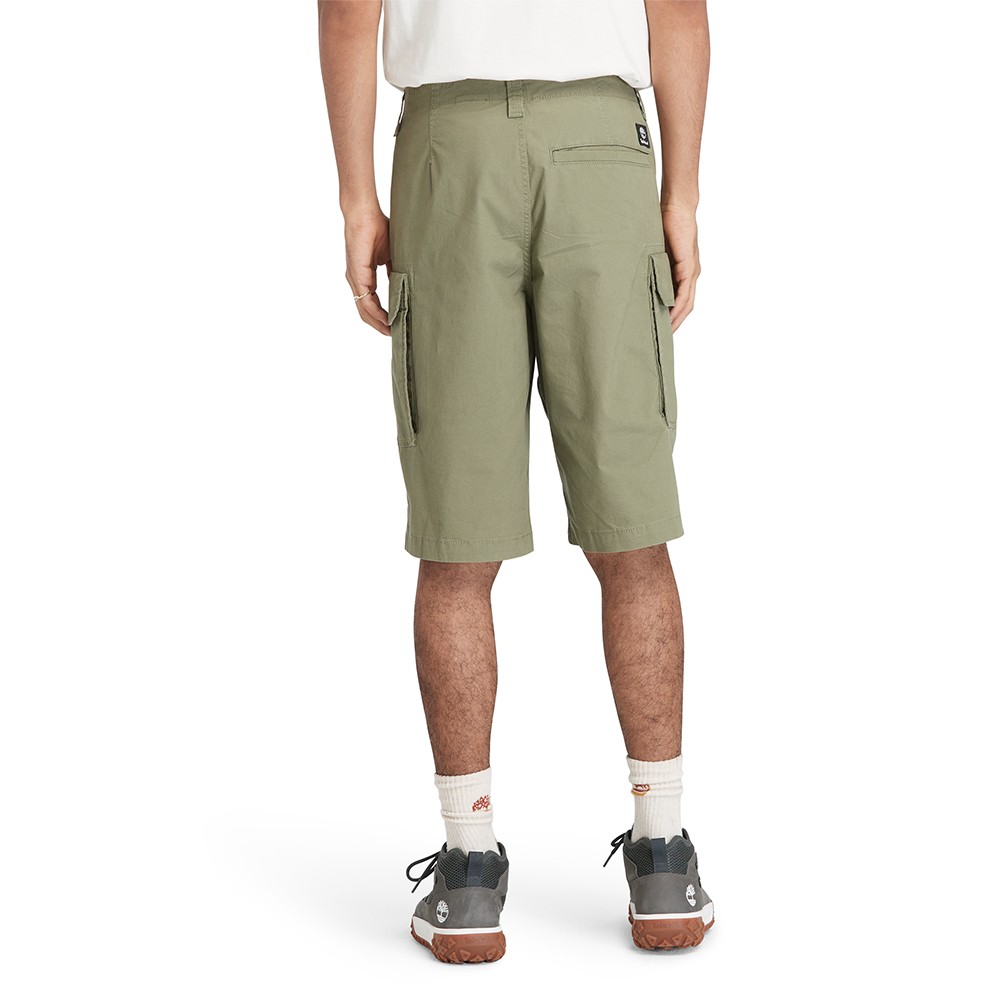 TIMBERLAND</br>Ανδρική Βερμούδα Χακί Brookline Poplin Cargo Short Relaxed A5TZQ-590 Timberland