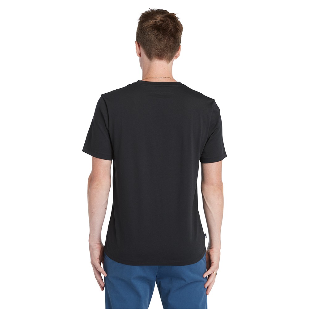 TIMBERLAND</br>Ανδρικό T-shirt Μαύρο SS Kennebec River Linear Logo Regular Tee A5UPQ-001 Timberland TIMBERLAND</br>Ανδρικό T-shirt Μαύρο SS Kennebec River Linear Logo Regular Tee A5UPQ-001 Timberland