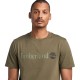 TIMBERLAND</br>Ανδρικό T-shirt Χακί SS Kennebec River Linear Logo Regular Tee A5UPQ-A58 Timberland TIMBERLAND</br>Ανδρικό T-shirt Χακί SS Kennebec River Linear Logo Regular Tee A5UPQ-A58 Timberland