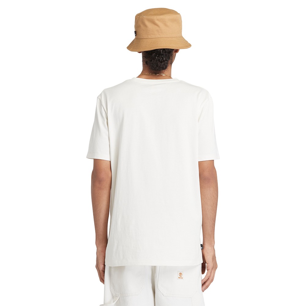 TIMBERLAND</br>Ανδρικό T-shirt Εκρού SS Kennebec River Linear Logo Regular Tee A5UPQ-CM9 Timberland TIMBERLAND</br>Ανδρικό T-shirt Εκρού SS Kennebec River Linear Logo Regular Tee A5UPQ-CM9 Timberland