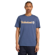 TIMBERLAND</br>Timberland SS Kennebec River Linear Logo Regular Tee A5UPQ-EYO Ανδρικό T-shirt Μπλε