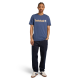 TIMBERLAND</br>Timberland SS Kennebec River Linear Logo Regular Tee A5UPQ-EYO Ανδρικό T-shirt Μπλε