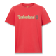 TIMBERLAND</br>Timberland SS Kennebec River Linear Logo Regular Tee A5UPQ-N96 Ανδρικό T-shirt Κόκκινο