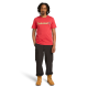 TIMBERLAND</br>Timberland SS Kennebec River Linear Logo Regular Tee A5UPQ-N96 Ανδρικό T-shirt Κόκκινο