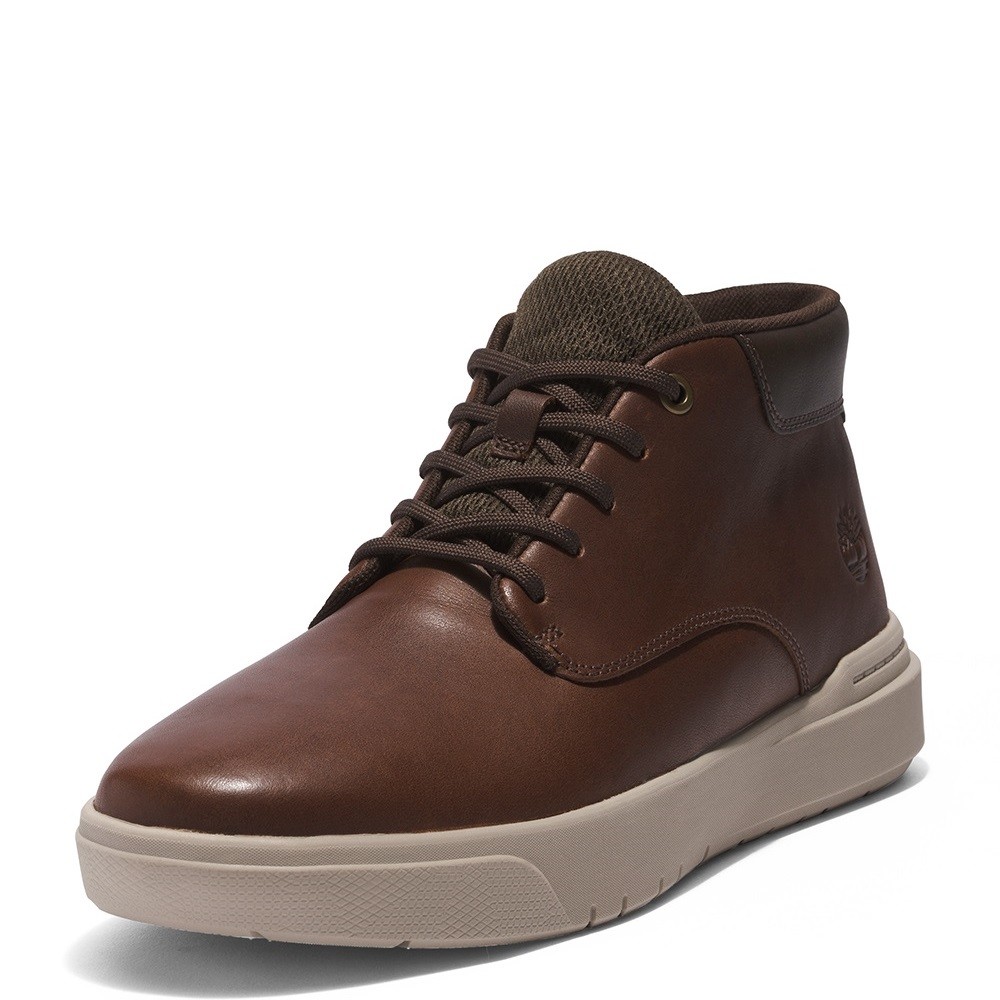 TIMBERLAND</br>Ανδρικά Μποτάκια Καφέ Δέρμα Seneca Bay Chukka A5UVN-201 Timberland