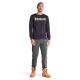 TIMBERLAND</br>Ανδρικό T-shirt Μαύρο LS Wind, Water, Earth & Sky™ Crew Tee A5VMI-001 TIMBERLAND</br>Ανδρικό T-shirt Μαύρο LS Wind, Water, Earth & Sky™ Crew Tee A5VMI-001