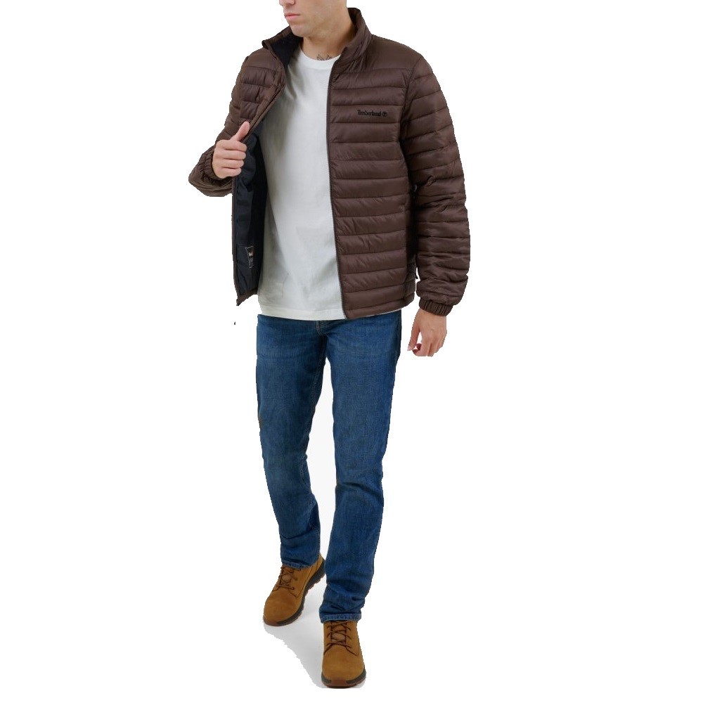 TIMBERLAND</br>Ανδρικό Μπουφάν Αδιάβροχο Καφέ DWR Axis Peak Packable Jacket A5WNU-243 Timberland TIMBERLAND</br>Ανδρικό Μπουφάν Αδιάβροχο Καφέ DWR Axis Peak Packable Jacket A5WNU-243 Timberland