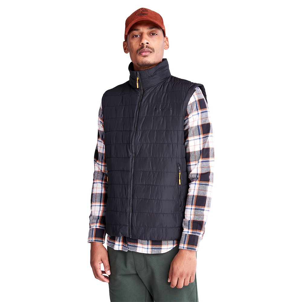TIMBERLAND</br>Ανδρικό Μπουφάν Αμάνικο Μαύρο DWR Axis Peak Packable Vest A5XR5-001 Timberland TIMBERLAND</br>Ανδρικό Μπουφάν Αμάνικο Μαύρο DWR Axis Peak Packable Vest A5XR5-001 Timberland