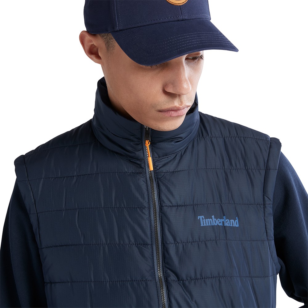 TIMBERLAND</br>Ανδρικό Μπουφάν Αμάνικο Μπλε DWR Axis Peak Packable Vest A5XR5-433 Timberland TIMBERLAND</br>Ανδρικό Μπουφάν Αμάνικο Μπλε DWR Axis Peak Packable Vest A5XR5-433 Timberland