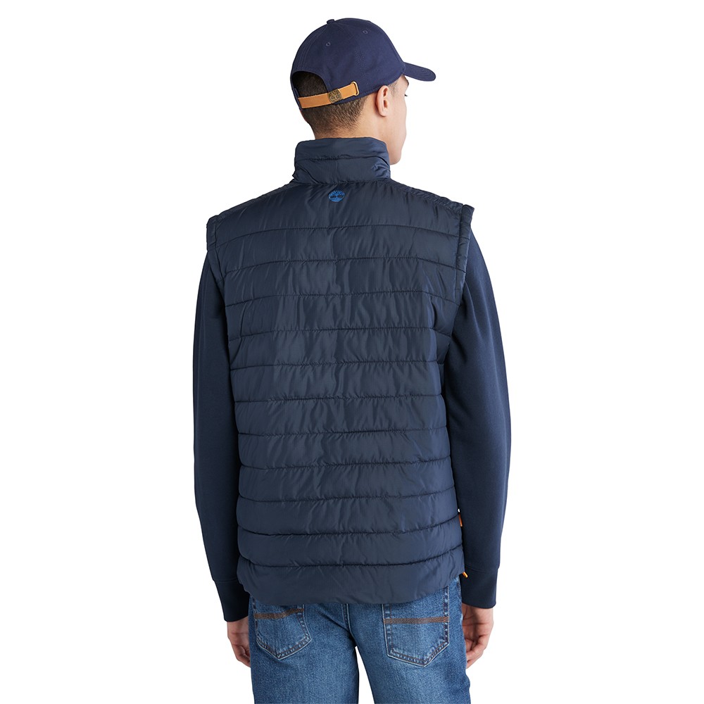 TIMBERLAND</br>Ανδρικό Μπουφάν Αμάνικο Μπλε DWR Axis Peak Packable Vest A5XR5-433  Timberland