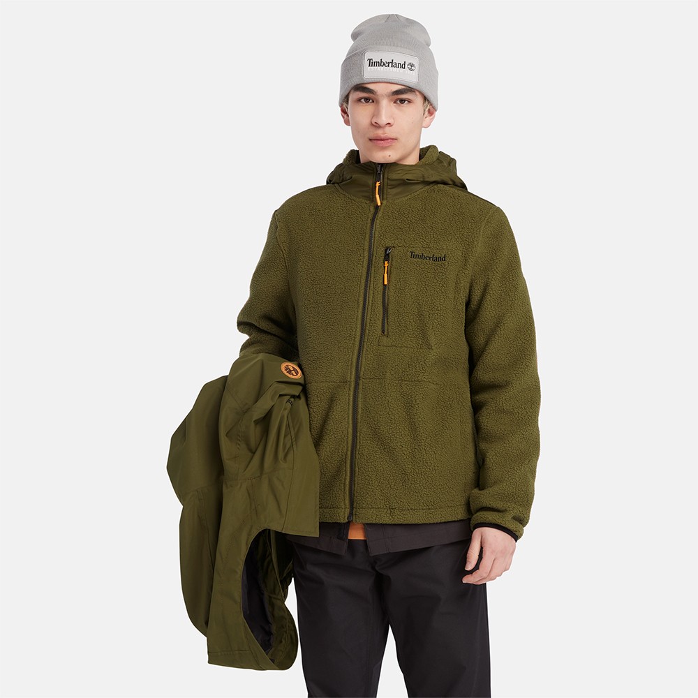 TIMBERLAND</br>Ανδρικό Μπουφάν Χακί Benton Waterproof 3in1 Jacket A5XT1-302 Timberland TIMBERLAND</br>Ανδρικό Μπουφάν Χακί Benton Waterproof 3in1 Jacket A5XT1-302 Timberland