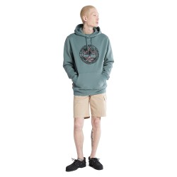 Ανδρικό Φούτερ Πράσινο Little Cold River Tree Hoodie A5Y4N-392 Timberland