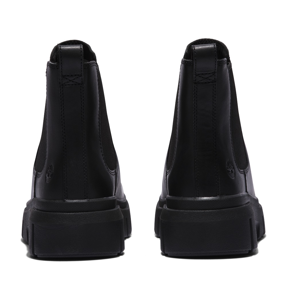 TIMBERLAND</br>Timberland Greyfield Mid Chelsea A5ZCG-001 Γυναικεία Μποτάκια Μαύρο Δέρμα