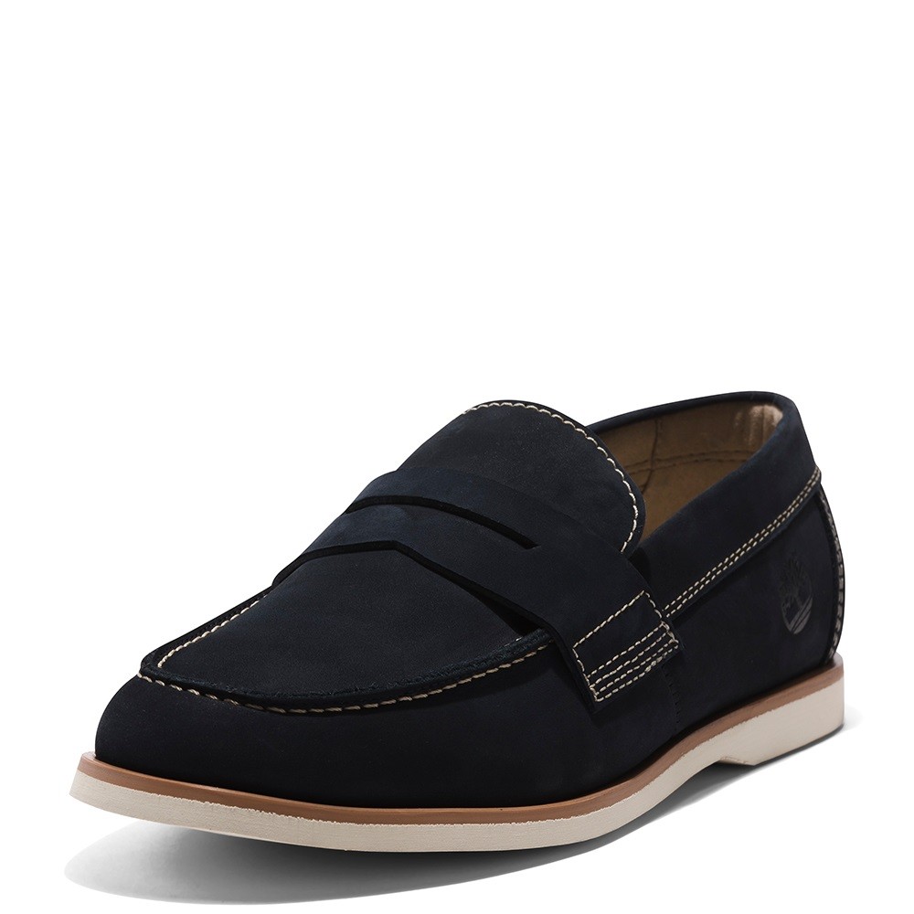 TIMBERLAND</br>Ανδρικά Boat-shoes/Loafers Μπλε Δέρμα Nubuck Classic Boat Venetian A5ZD1-019 Timberland TIMBERLAND</br>Ανδρικά Boat-shoes/Loafers Μπλε Δέρμα Nubuck Classic Boat Venetian A5ZD1-019 Timberland