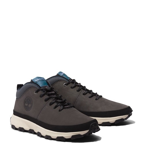 Ανδρικά Sneakers Γκρι Nubuck Winsor Trail Mid Lace A613G-033 Timberland