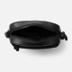 TIMBERLAND</br>Ανδρική Τσάντα Crossbody Μαύρο Δέρμα All Gender Tuckerman A61D7-001 Timberland