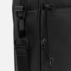 Ανδρική Τσάντα Crossbody Μαύρο Δέρμα All Gender Tuckerman A61D7-001 Timberland