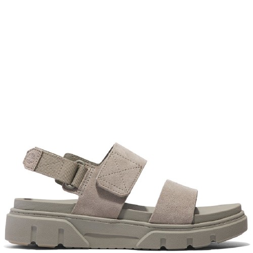 Timberland Greyfield 2 Strap Sandal A61MG-E03 Γυναικεία Πέδιλα Μπεζ Suede
