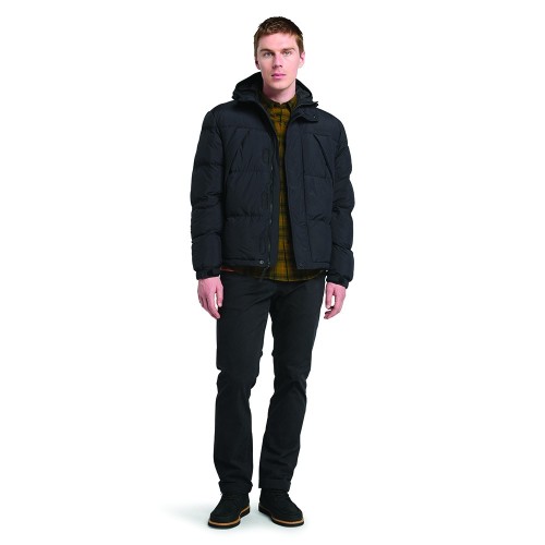 Ανδρικό Μπουφάν Αδιάβροχο Μαύρο DWR Puffer Jacket A6267-001 Timberland Ανδρικό Μπουφάν Αδιάβροχο Μαύρο DWR Puffer Jacket A6267-001 Timberland