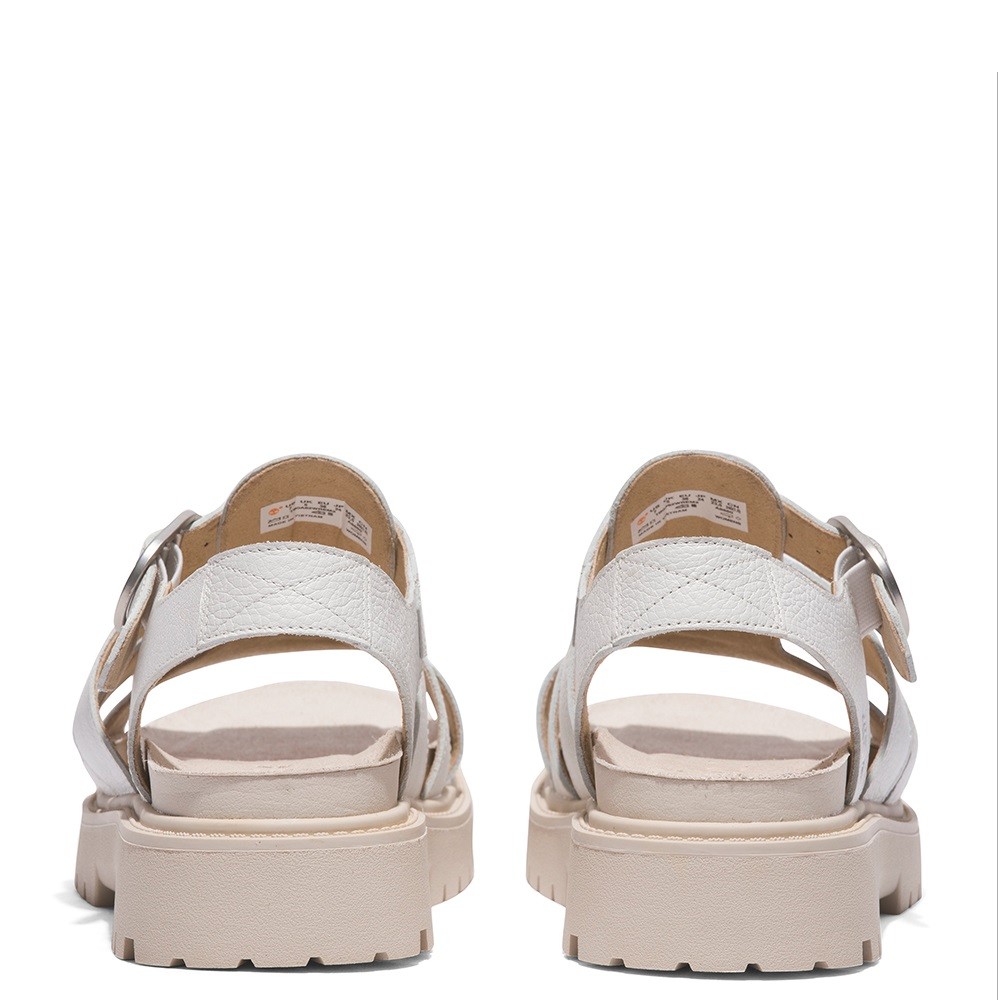 TIMBERLAND</br>Γυναικεία Πέδιλα Λευκό Δέρμα Clairemont Way Fisherman Sandal A62WR-EM2 Timberland TIMBERLAND</br>Γυναικεία Πέδιλα Λευκό Δέρμα Clairemont Way Fisherman Sandal A62WR-EM2 Timberland